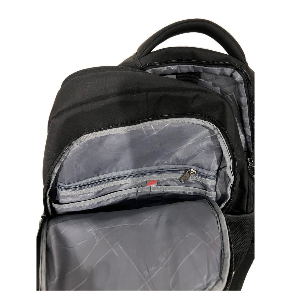 Bruno Cavalli Padded Computer Black Backpack - Picture 7 of 7